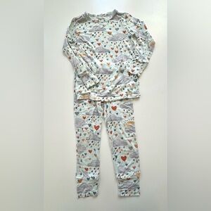🌧️ Girls Posh Peanut pajama set bundle size 4t
